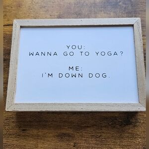 Yoga Lovers Sign